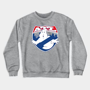 ATL Ghostbusters Stylized, Transparent Logo Crewneck Sweatshirt